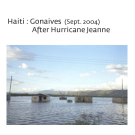 Gonaives, Haiti : After Hurricane Jeanne 2004